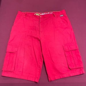 Akademiks Mens Red Shorts, Size 40